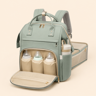 Expandable Diaper Backpack