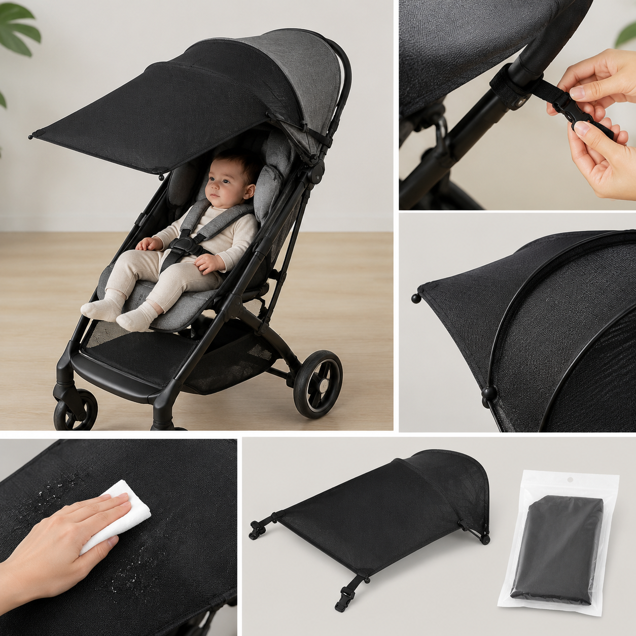 UV Stroller Sun Canopy - Image 2